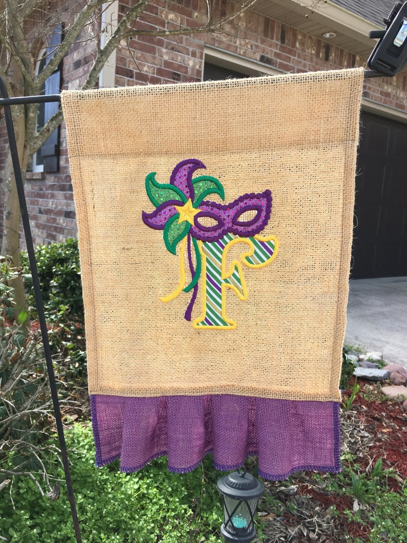mardi gras flag