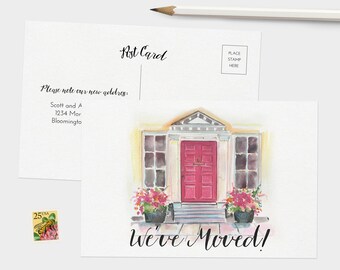 we ve moved postcards