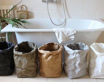 Sac à linge, Corbeille à papier lavable, Géant, Très grand, Corbeille à papier, Rangement de la literie, rangement des oreillers, Panier à linge, organisateur