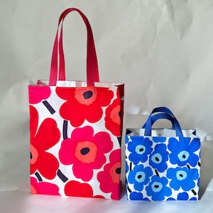Torby papierowe i materiałowe Marimekko Unikko, torebki, torby płócienne