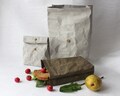 Washable Paper Lunch Bag, Eco-Friendly Vegan Leather, Minimalist product logo
