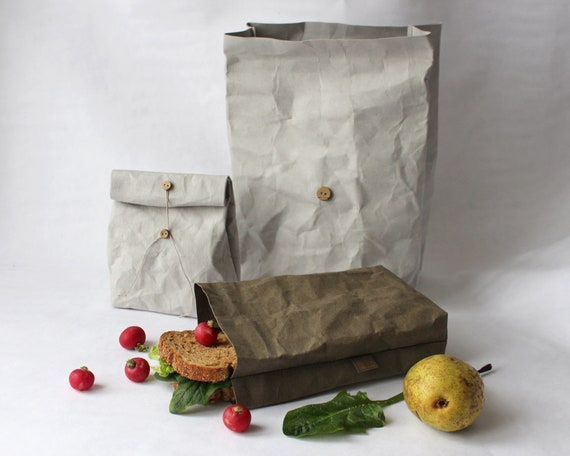 Leather Lunch Bags : reusable lunch bag
