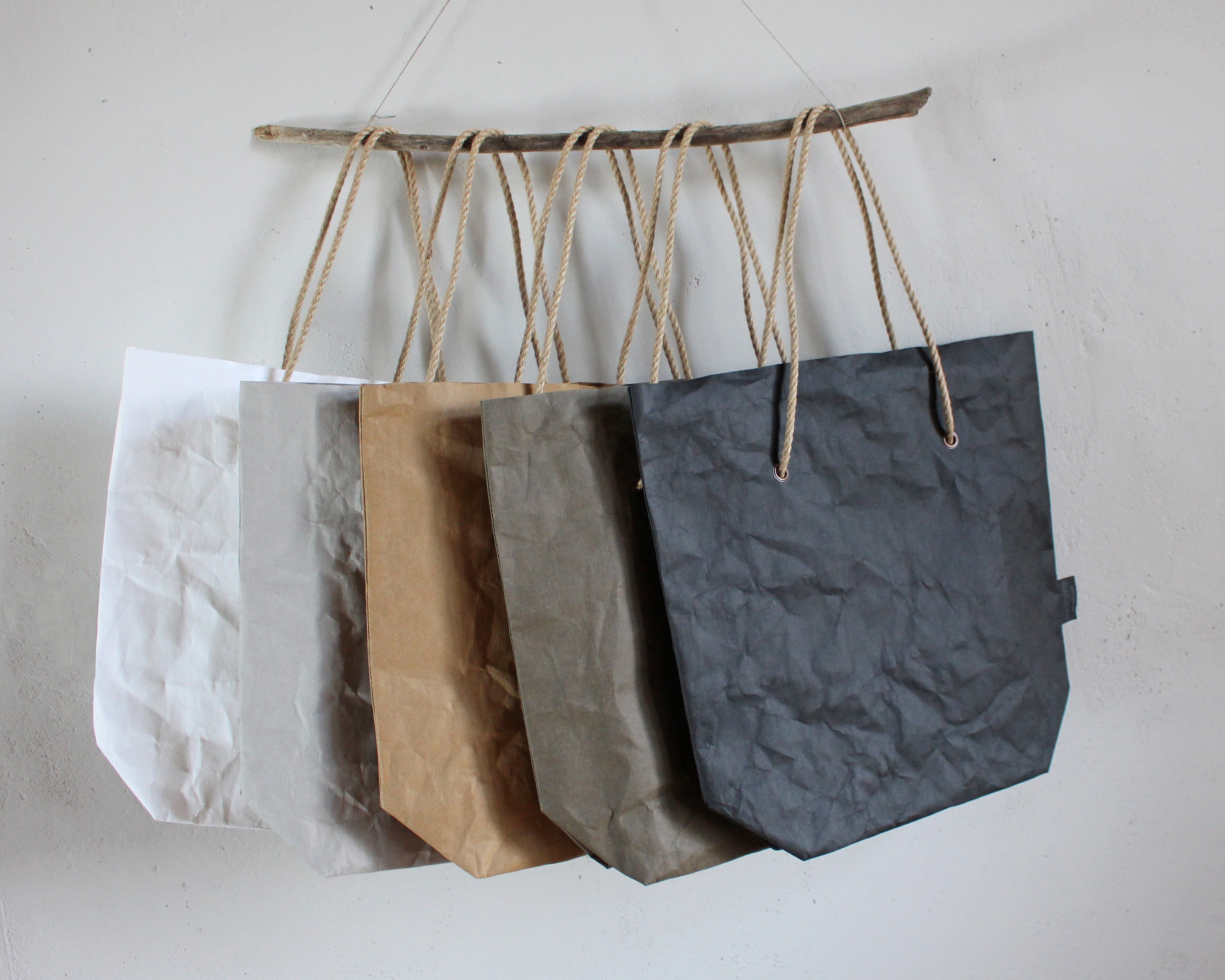Market Shopping Bag Tote Bag Washable Paper Bag Brown Paper - Etsy
