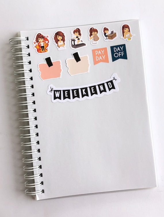 Moon Child Reusable Sticker Book - Dorky Planner Girls