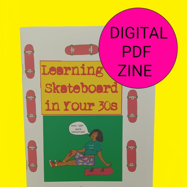 Skateboard Zine Etsy