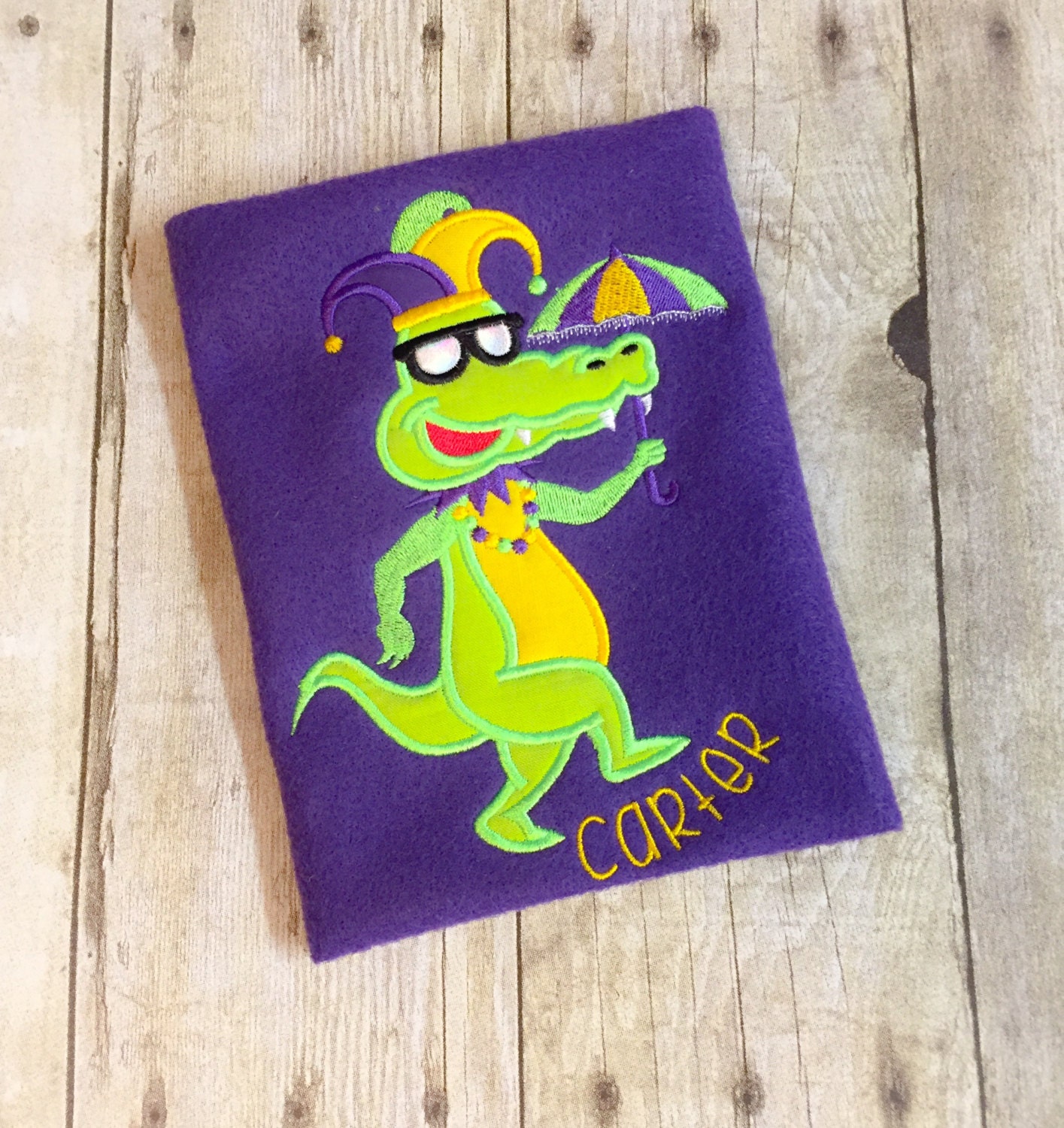 alligator mardi gras shirt