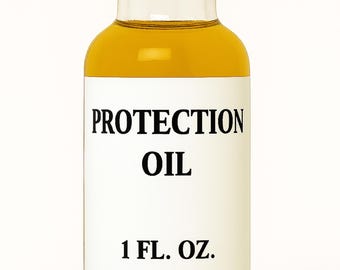 Protection Ritual Oil – Handmade Spiritual Conjure Oil for Cleansing, Banishing & Energy Work