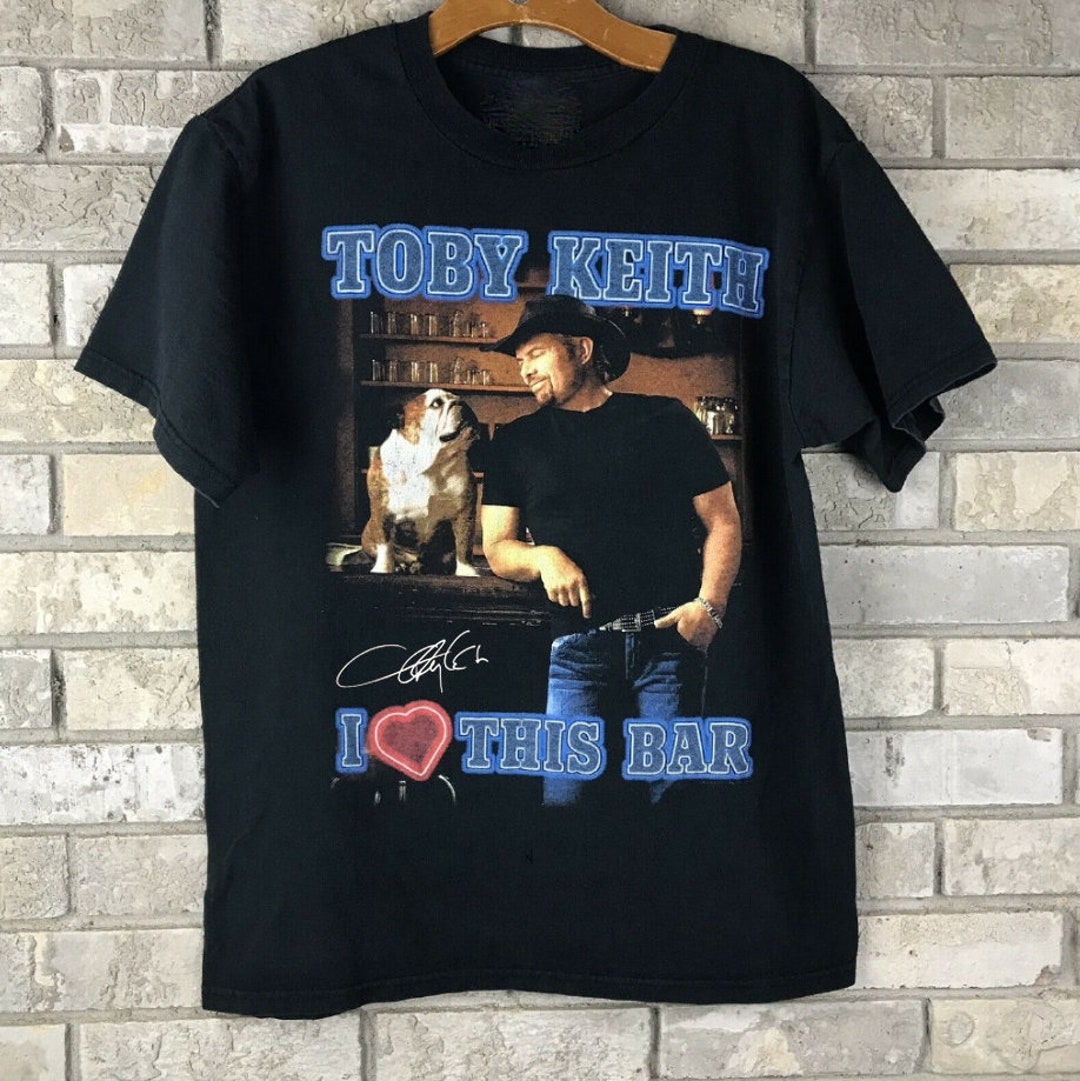 Vintage Toby Keith I Love This Bar Unisex Shirt Toby Keith Etsy