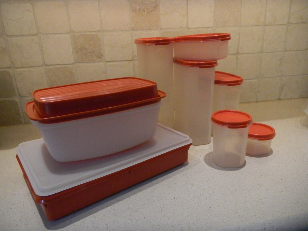 Vintage Tupperware Kitchen Containers Kitchen Storage Etsy
