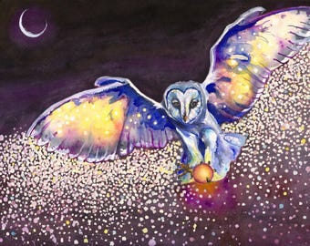 Bearing Gifts Watercolor Print