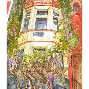 Upper East Side Wisteria Print