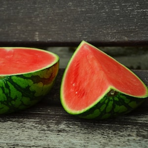 Dixie Queen Watermelon Seeds // Heirloom, Non-GMO, citrullus lanatus
