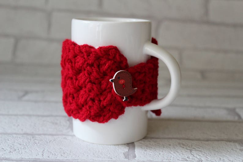 CROCHET PATTERN MUG warmer pattern printable packaging crochet image 0