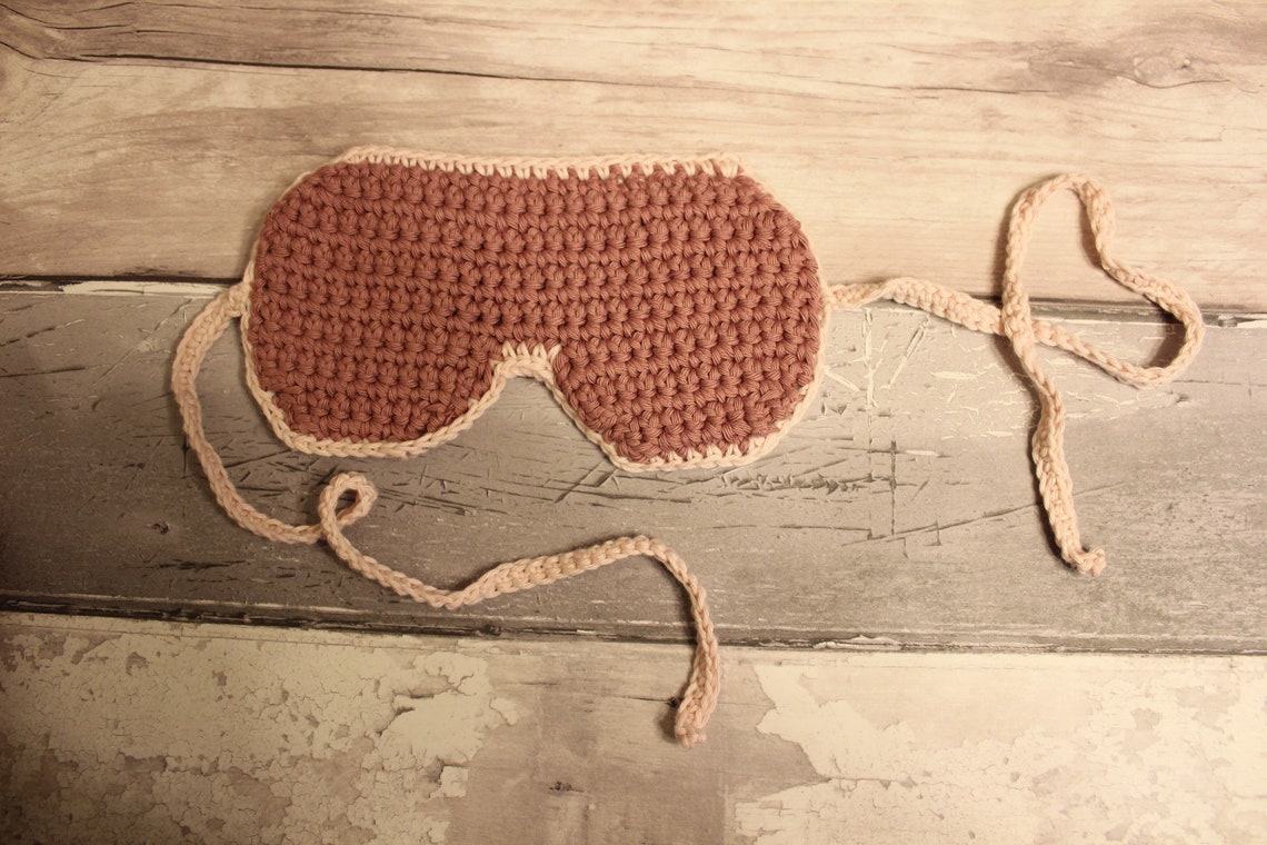 EYE SLEEPING MASK Crochet Pattern Eye Mask Crochet Patterns Etsy