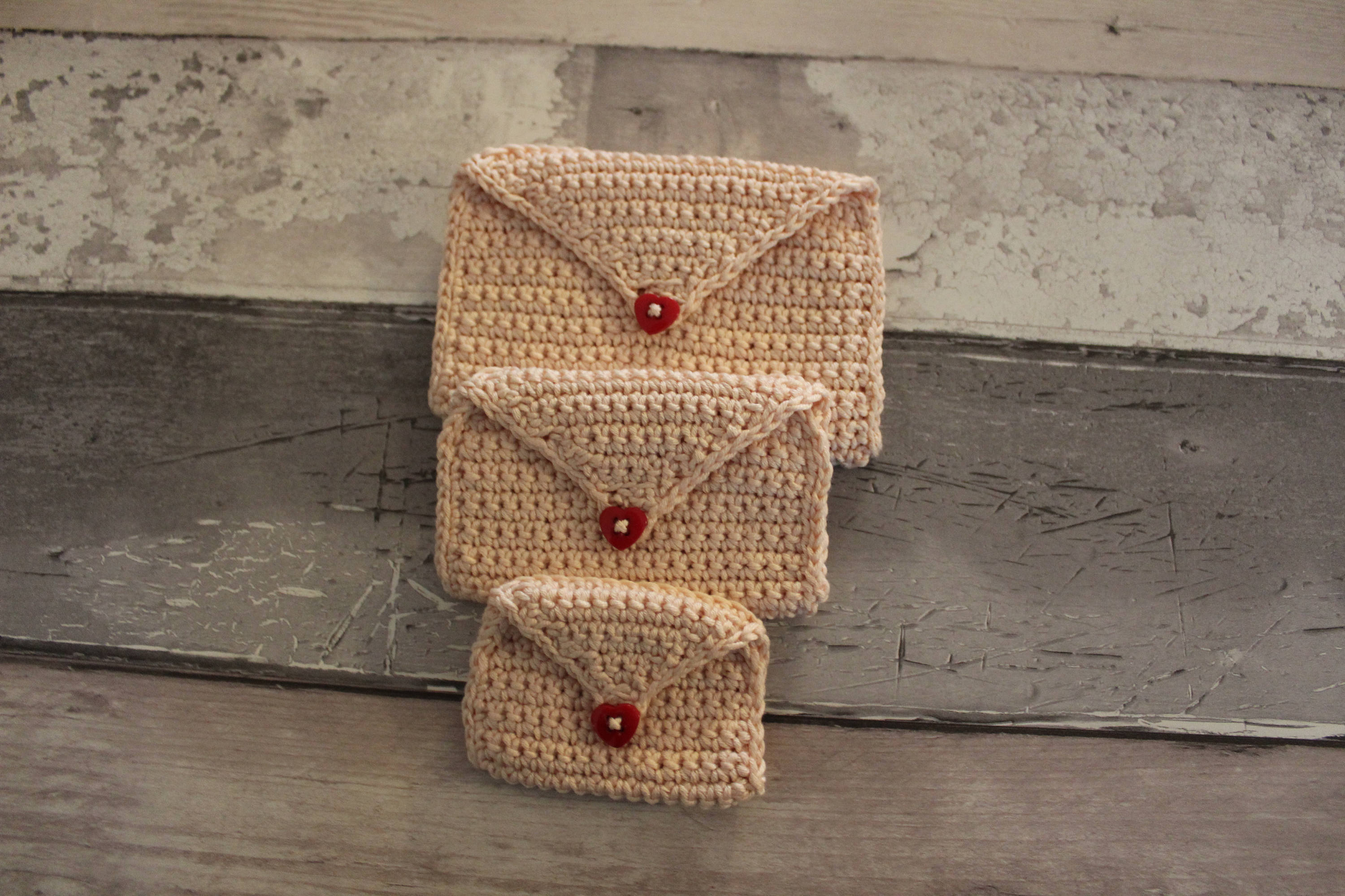 CROCHET PATTERN ENVELOPE Download and Card Inserts Valentines Etsy UK