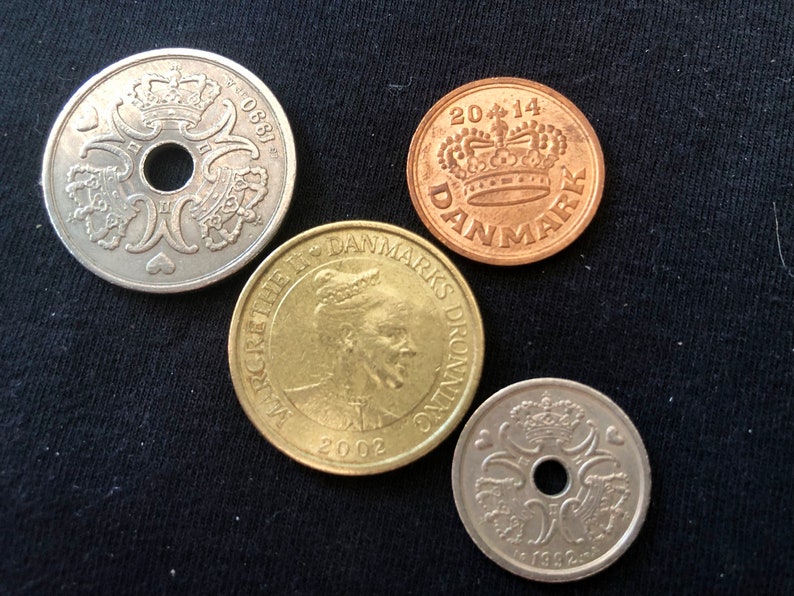 Lot of 10 Coins from Danmark