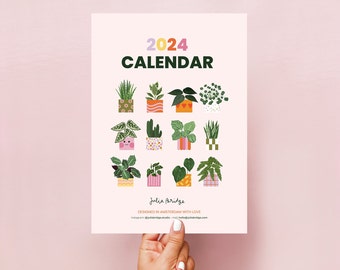 Calendar Plant lover 2024