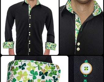 St Pattys Dress Shirts - Made To Order in USA