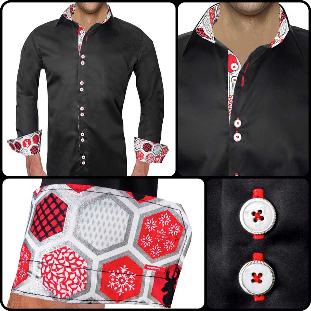 Christmas themed shop dress shirts