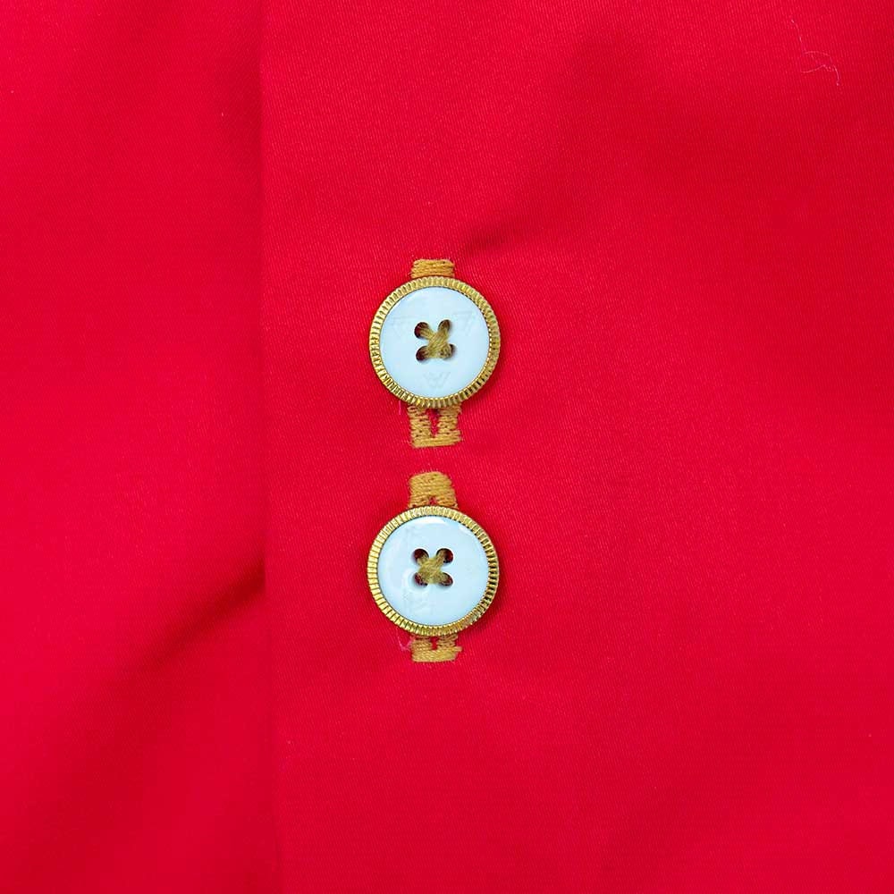 red and gold mens dress shirt El General Burgundy/Gold Casual Long-Sleeve Shirt 44546 CABALLERO / 3XL main image 0