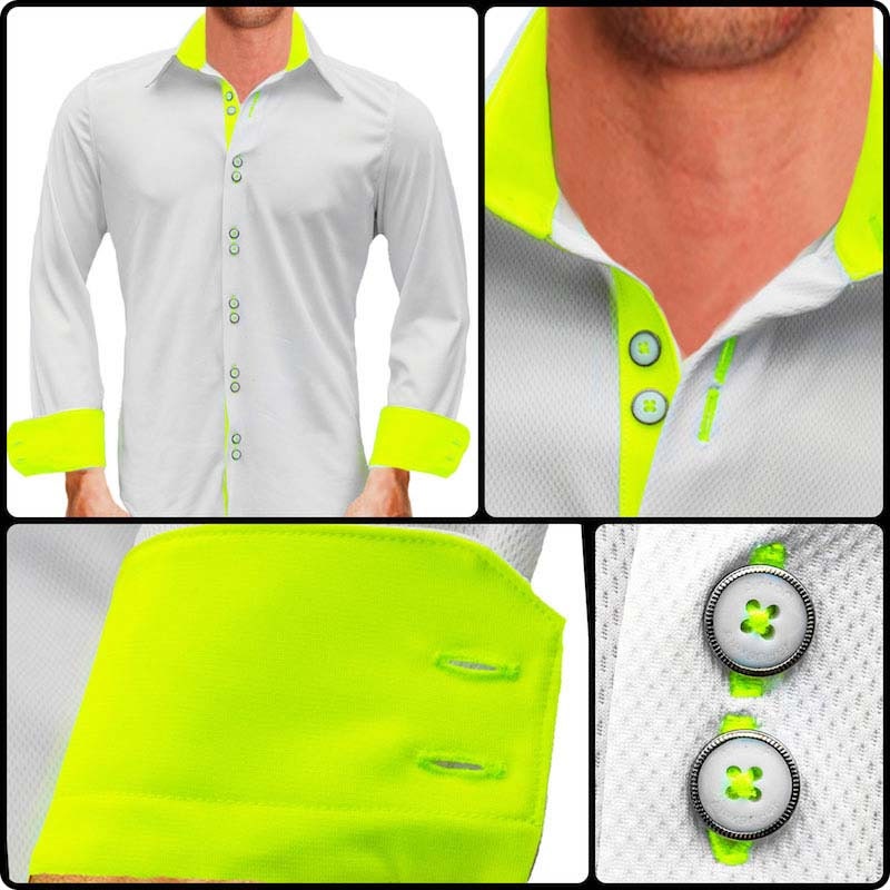 neon dress shirt