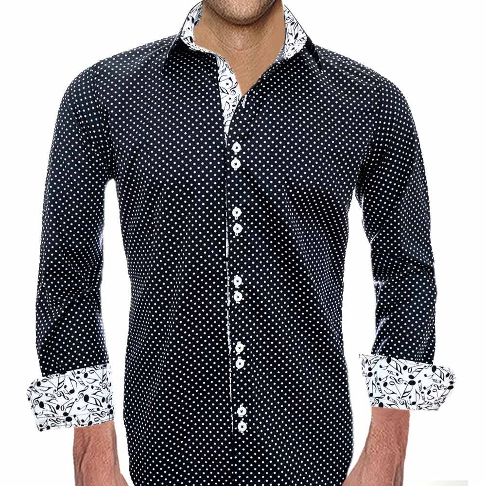 musicians dress shirts Musician Dress Shirts High-Collar White, Black, Red