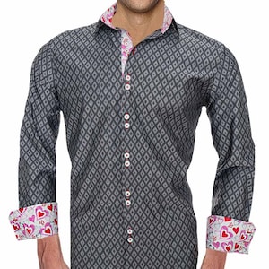 Valentinstag Herrenhemden - Made To Order in den USA