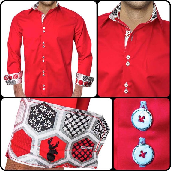 Buy Modern Christmas Dress Shirts - Made in the USA Online in India - Etsy Buy Modern Christmas Dress Shirts - Made in the USA Online in India - Etsy
