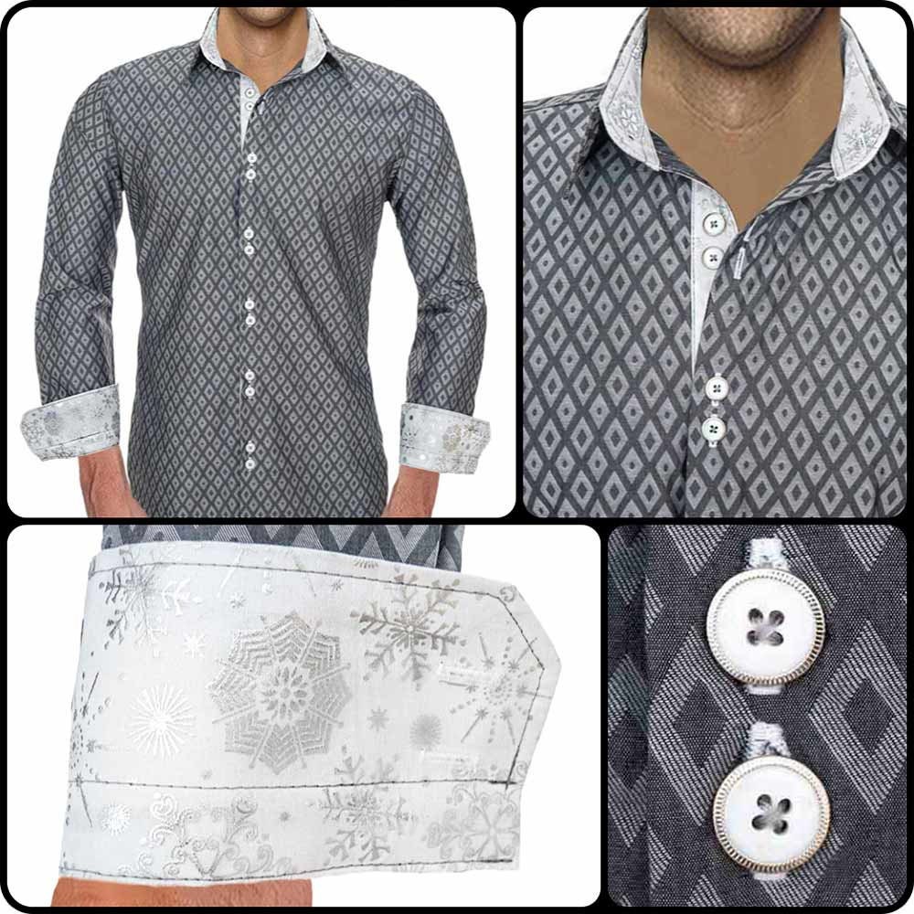 snowflake dress shirt