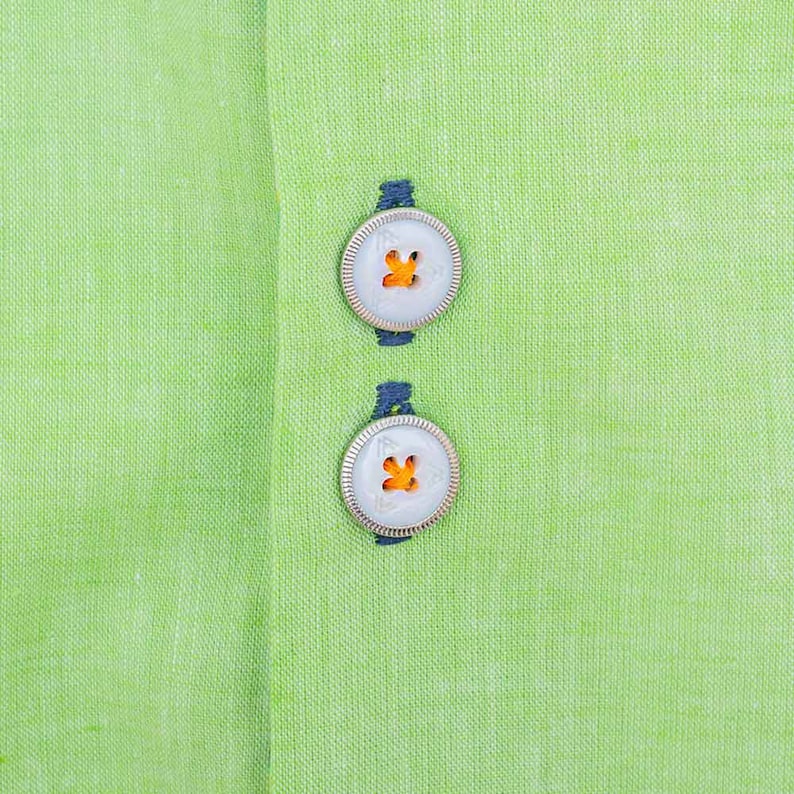 Lime Green Designer Dress Shirts Made to Order in USA Etsy