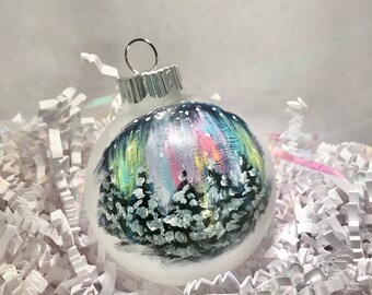 Northern Lights Ornament Etsy