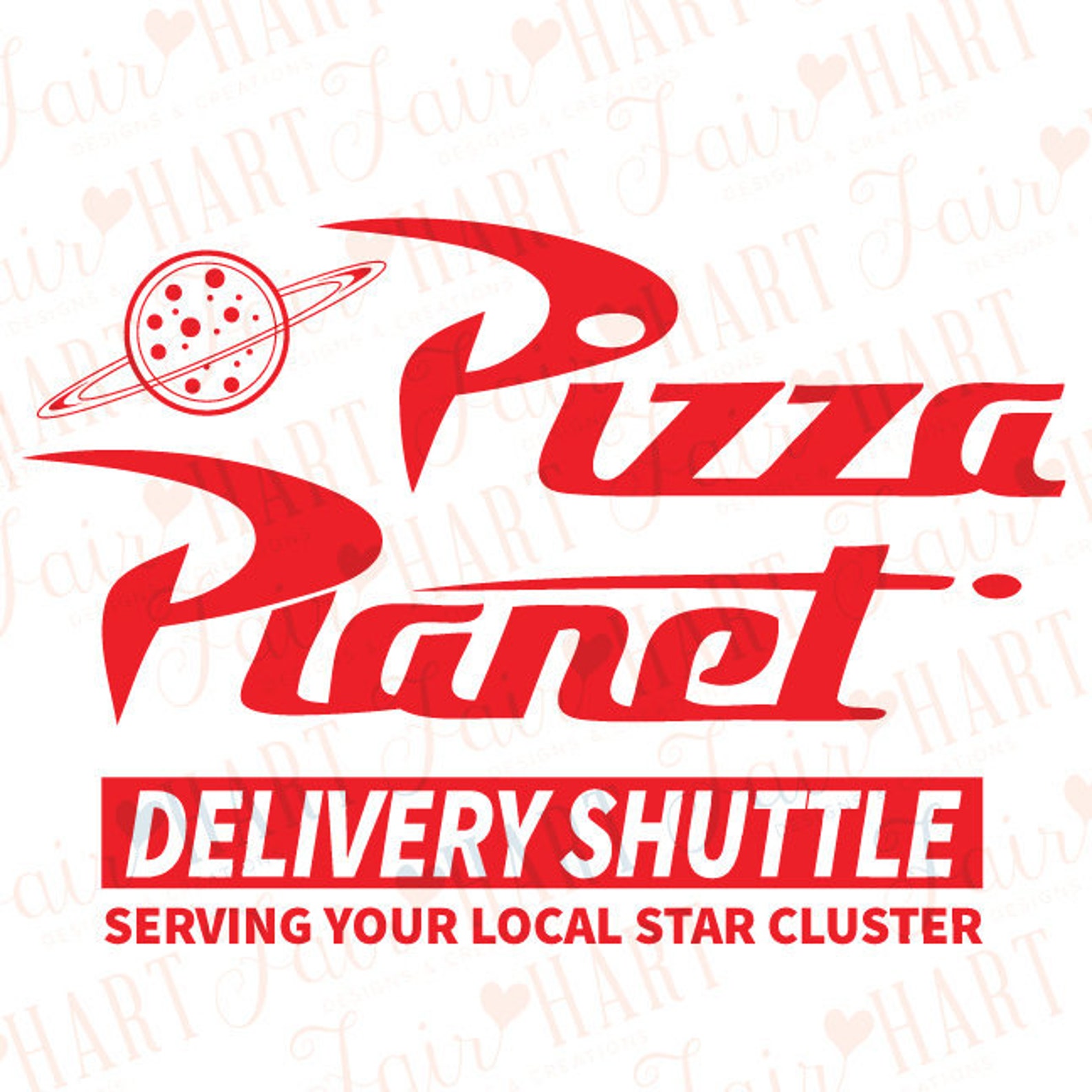 Toy Story Pizza Delivery Shuttle Party Poster. Etsy