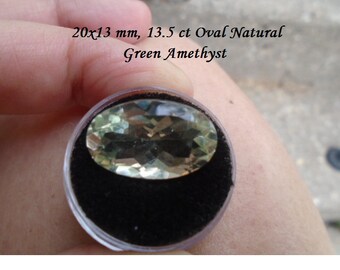 Natural Green Amethyst 13.50 cts