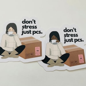 Military Spouse Sticker|PCS Matte Sticker| PCS Moves, Military Gifts, Military Spouse Planner, Army Wife, Marine Wife