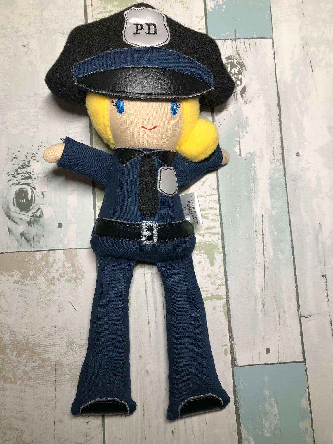 Police Officer Hero Doll Etsy