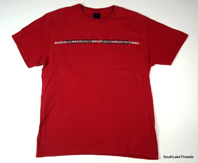 tommy jeans t shirt mens 90s