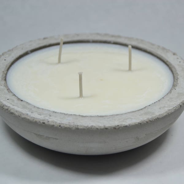 Concrete Candles Etsy