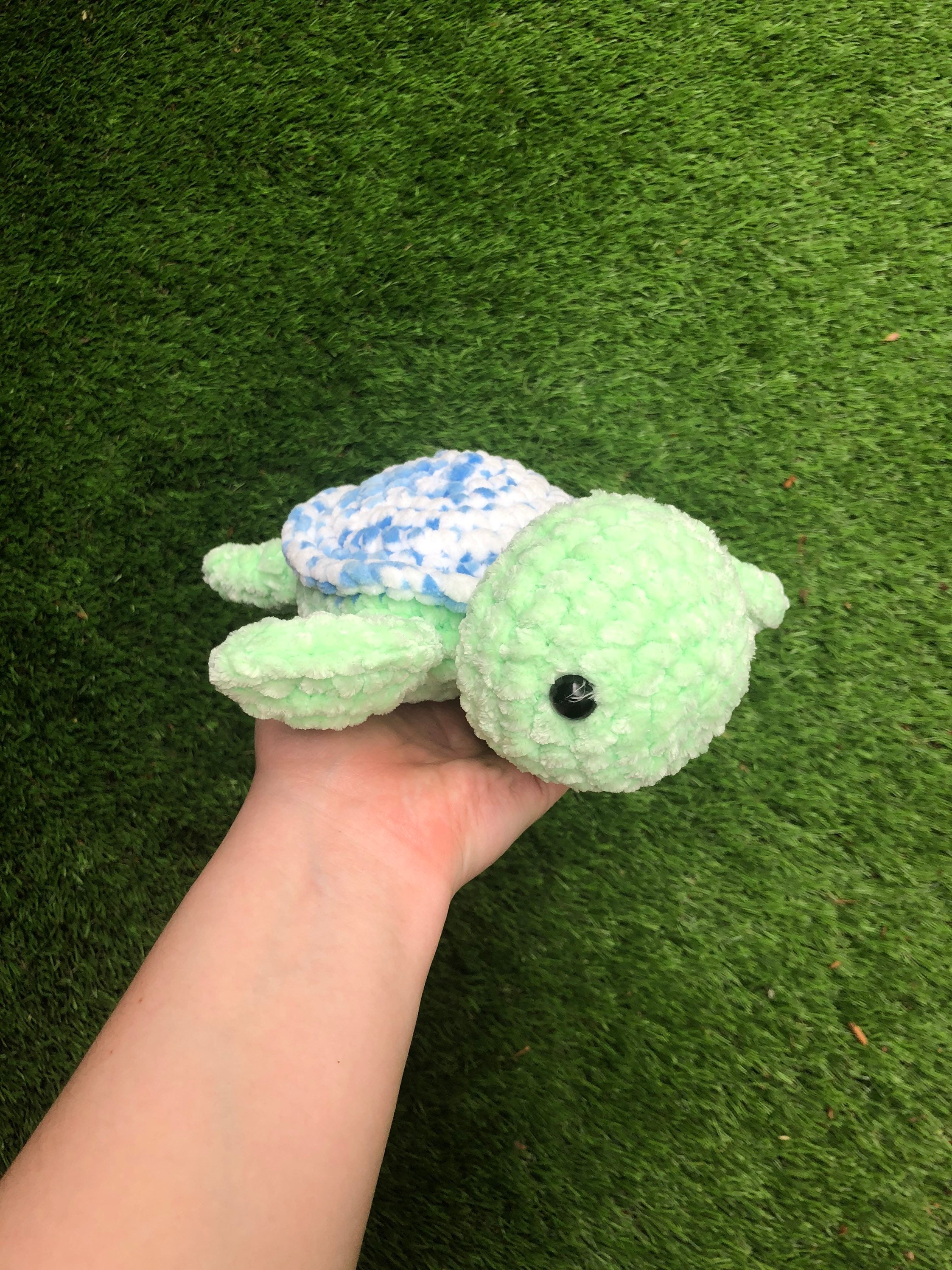 blue turtle plush
