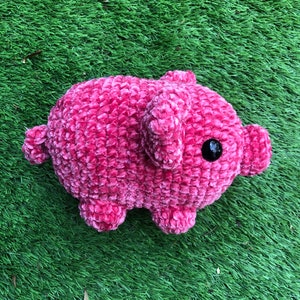 Magenta Pig Plushie