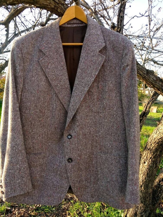 Vintage Jacket, Vintage mens Blazer, 70s Mens Bla… - image 2