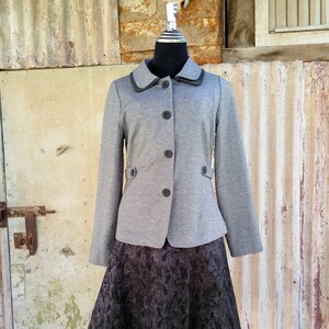 Gray Jacket, 1990, Gray Womens Jackets, Retro, Vintage Blazer, Vintage Jacket, Jackets, Gray Jacket For Women 1990s, 90s, Free Shipping