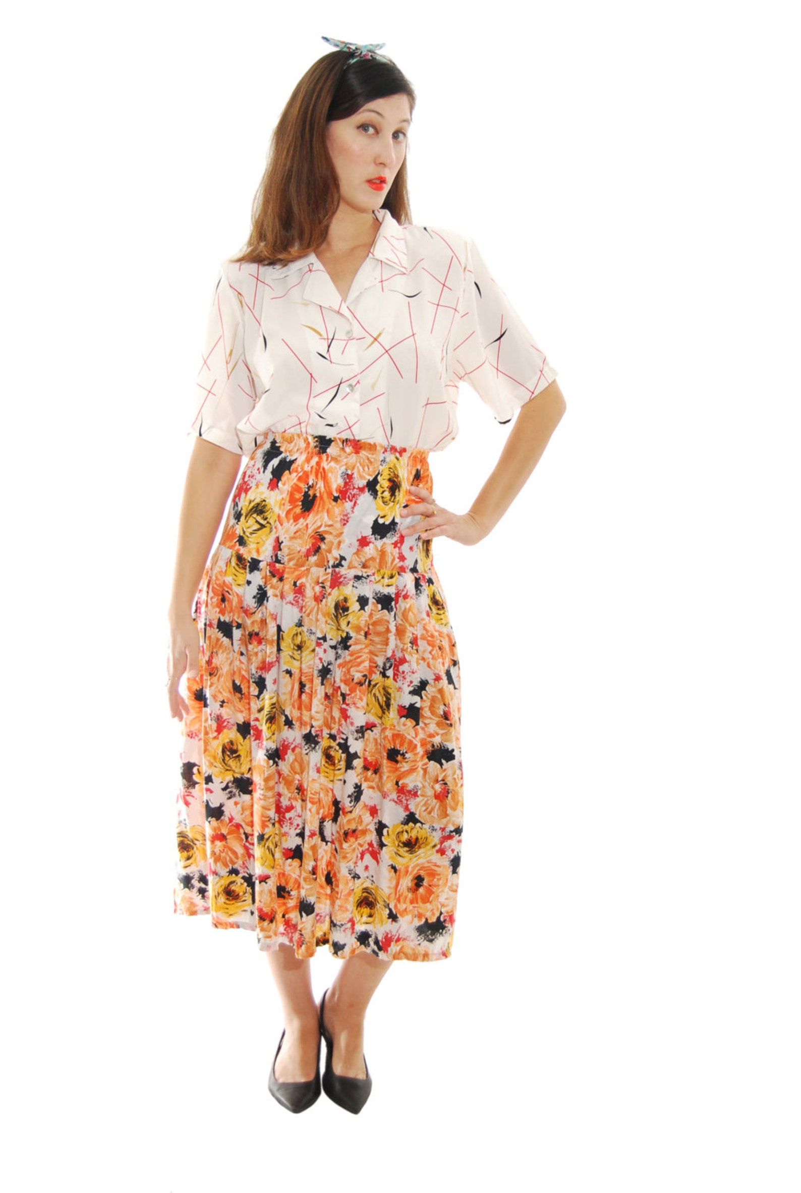 60s Skirt, Vintage 1960s, Skirt, Skirts, Vintage Skirt, Women Skirts