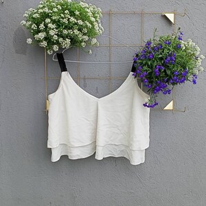 White Blouse.2000's Blouse.White vintage Blouse.Elegant Blouse.Vintage Blouse.60's Blouses.Elegant Blouse.Size OS