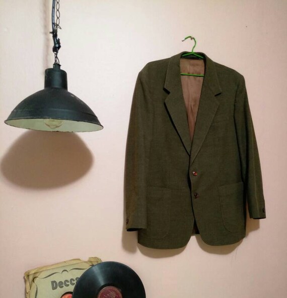 Men's Vintage Jacket, Vintage mens Blazer, 60s Men