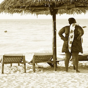 Beach Photography, African Women, Sepia Photography, Home Decor, Wall Art, African art print, Art Print, Africa photos, printing Photo image 1