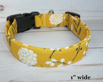 thick fabric dog collars