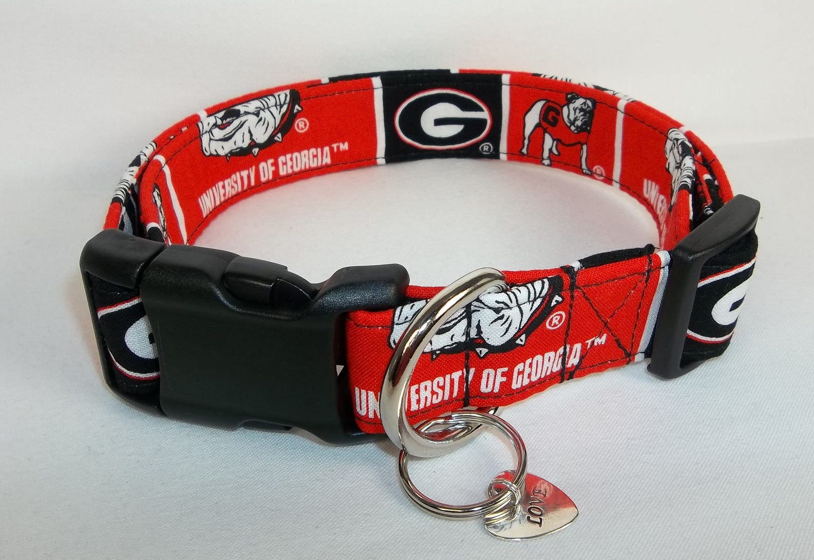 UNIVERSITY of Bull Dogs Dog Collar custom made by Etsy
