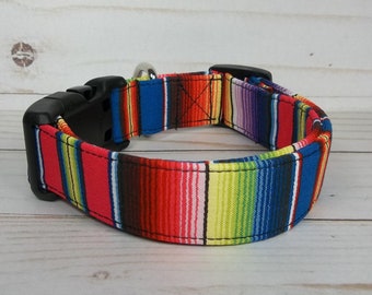 sarape dog collar