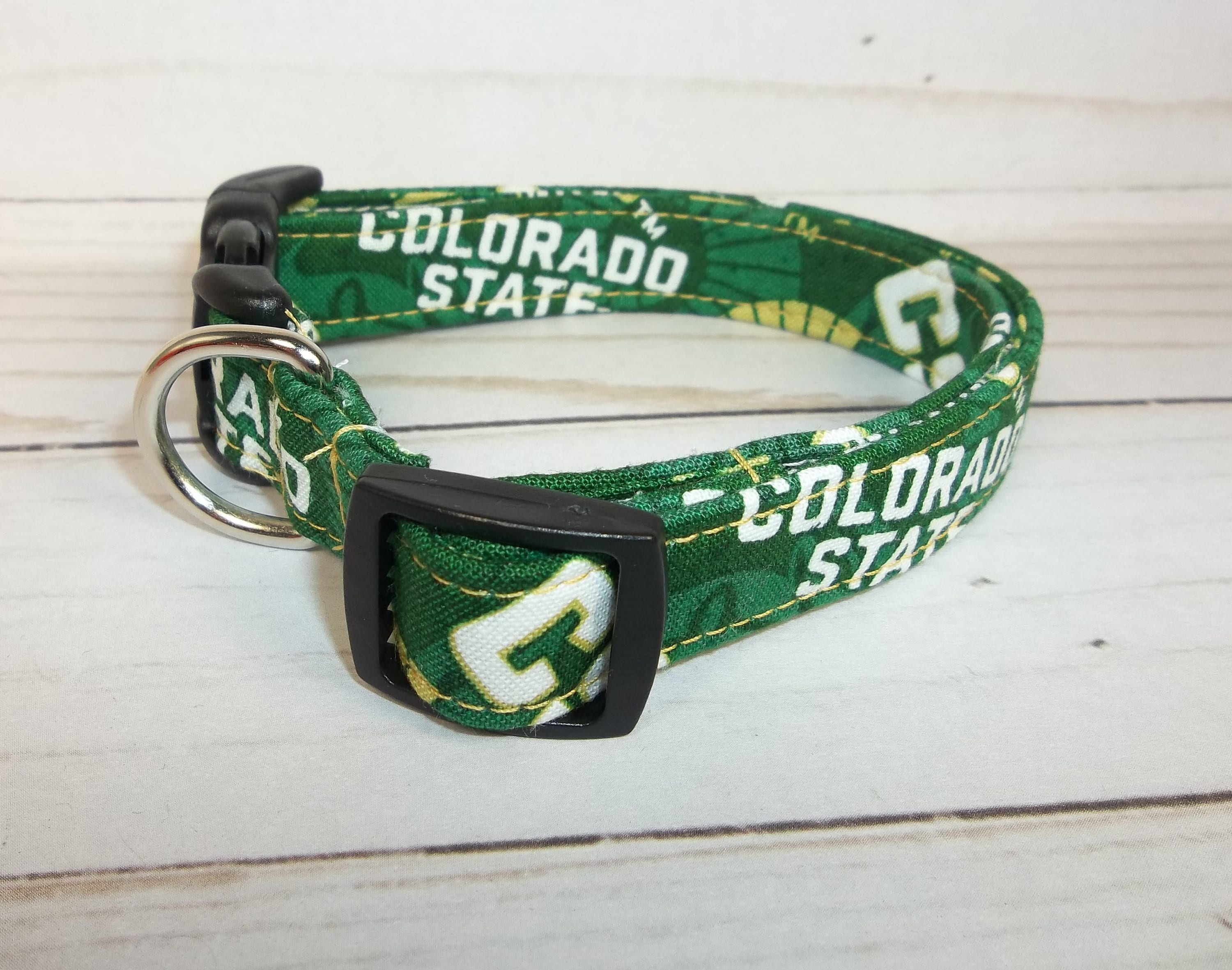 NCAA Colorado State Rams Dog Collar Team Color, Large 
