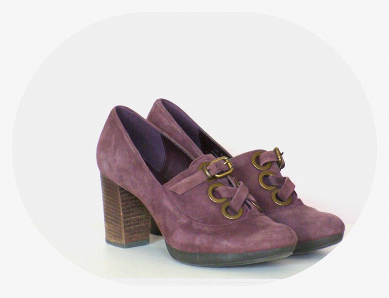 clarks platform heels